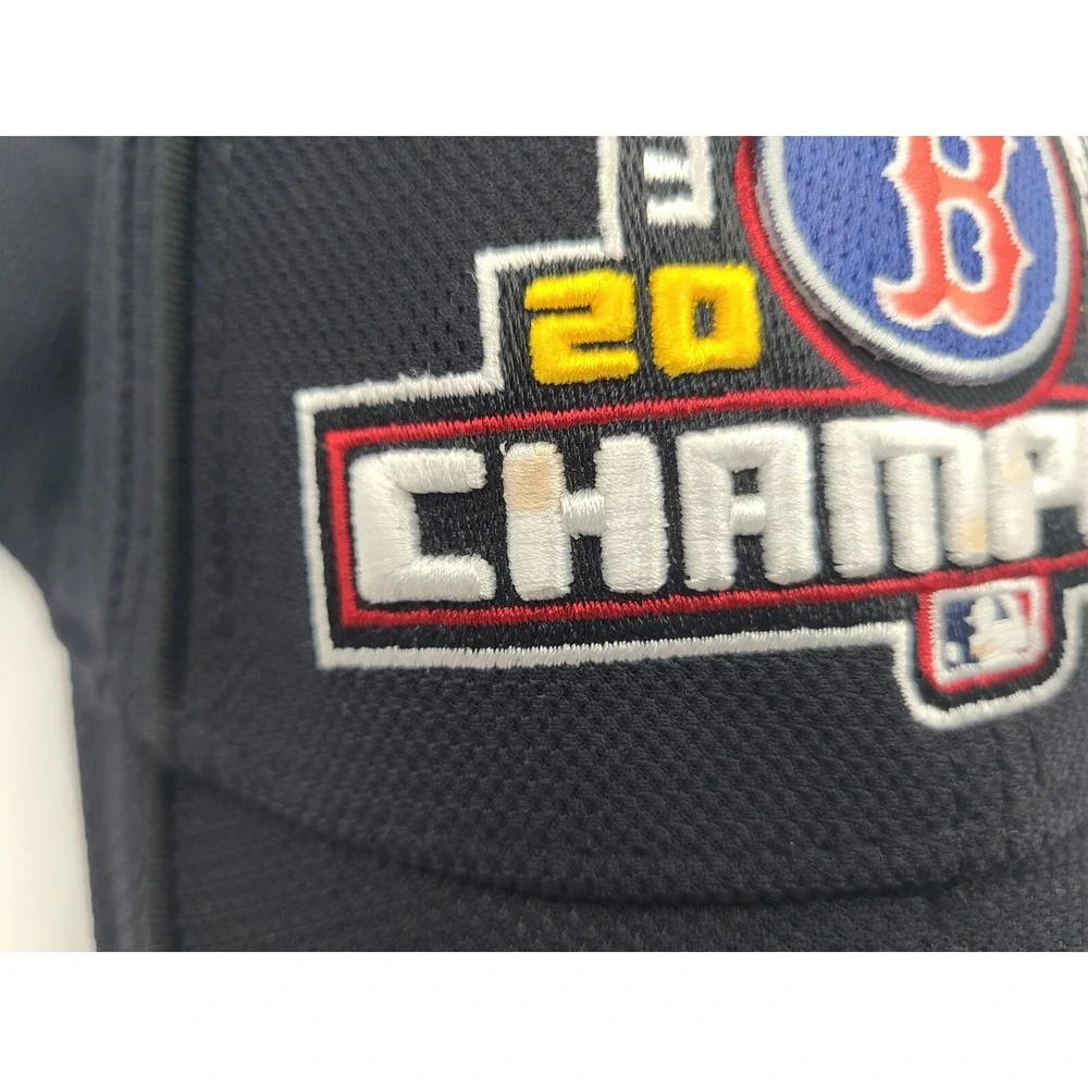 Boston Red Sox 2007 World Series Champions New Era Flex‎ Fitted OSFM Hat Cap MLB